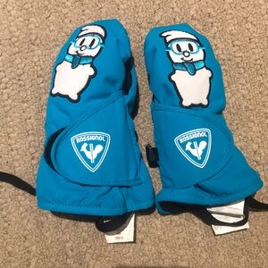 Rossignol Kids Blue Mittens